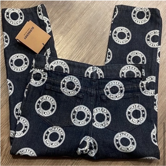 Burberry Kids' Aldric Logo Jeans Size 6Y US NWT - Picture 4 of 8